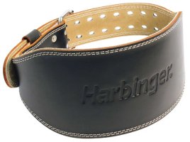 Harbinger 6" Nahkainen Painonnostovyö, musta Harbinger 6" Nahkainen Painonnostovyö, musta