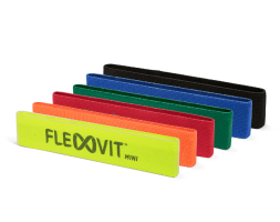 FLEXVIT Mini knit bands, different resistances FLEXVIT Mini knit bands, different resistances