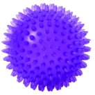 Spiky Massage Ball 8 cm set of 2, amethyst, 8 cm
