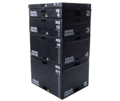 HAMMER PLYO BOXES STACKABLE, BLACK HAMMER PLYO BOXES STACKABLE, BLACK