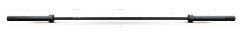 86" XKOT SHIELDED BLACK ROD PRO-TRAINING BAR - 86" Man Olympic Bar, 220 cm, 28 mm, 20 Kg