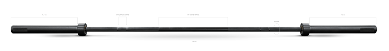 86" XKOT Shielded - Pro painonnostotanko, musta