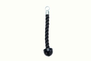 Triceps rope black nylon 36 cm Triceps rope black nylon 36 cm