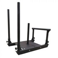 Power Sled with 2 Poles and Low Handle (Black) Power Sled with 2 Poles and Low Handle (Black)