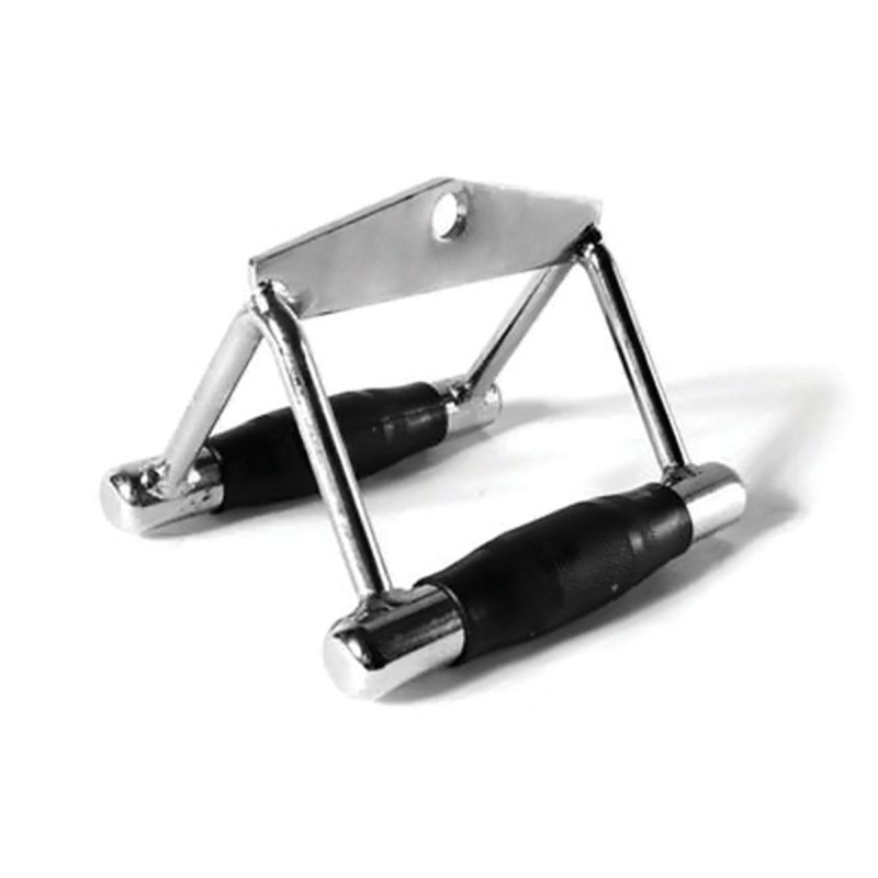 V handle with rubber handgrip